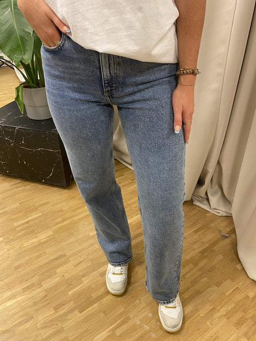 Juicy Jeans (wide leg) - Denim Blue - ONLY - White