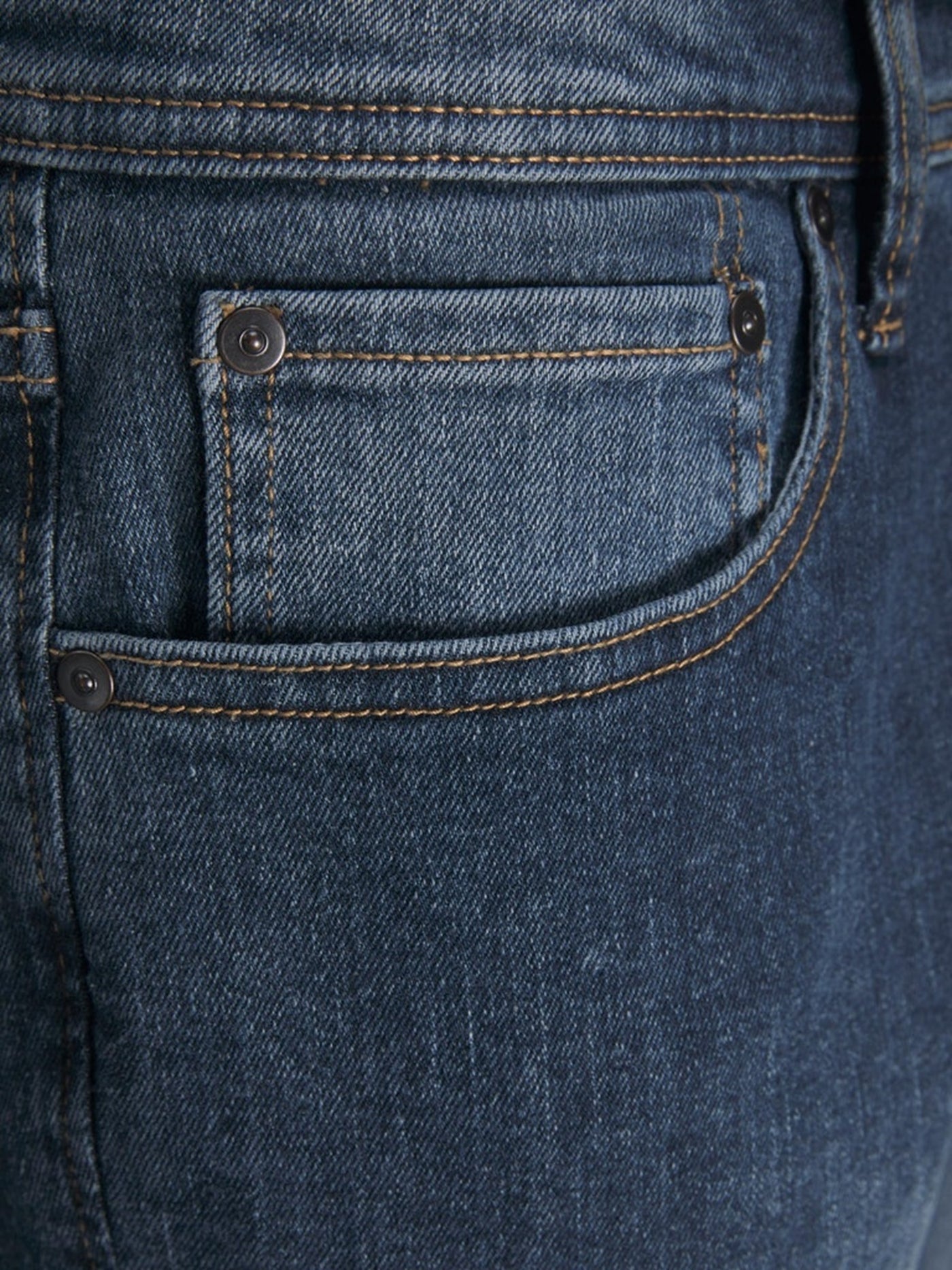 Performance Jeans (Regular) - Medium Blue Denim - TeeShoppen - Blue 13