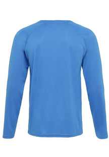Long-sleeved Training T-shirt - Blue