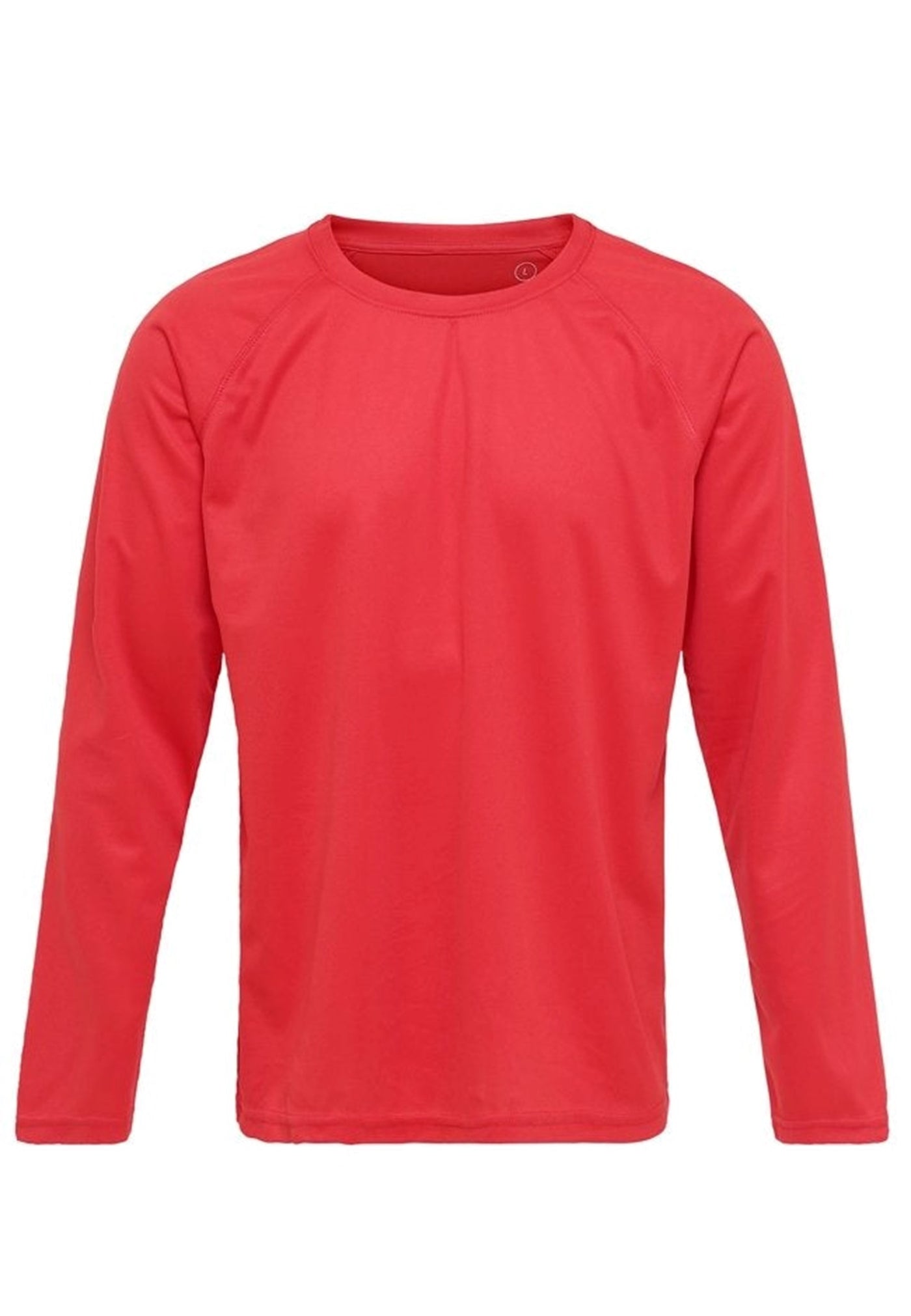 Long-sleeved Training T-shirt - Red - TeeShoppen - Red