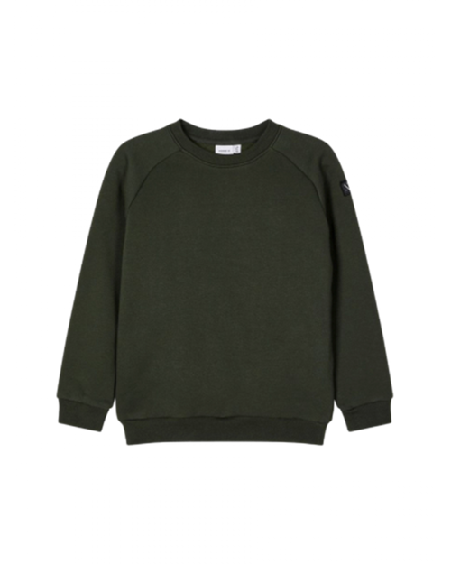 Round-neck sweatshirt - Green - Name It - Green