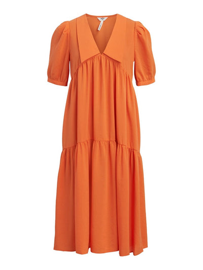 Alaia Long Dress - Autumn Sunset - Object - Orange 5