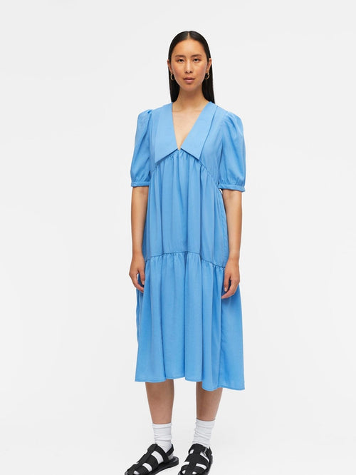 Alaia Long Dress - Marina - Object - Blue