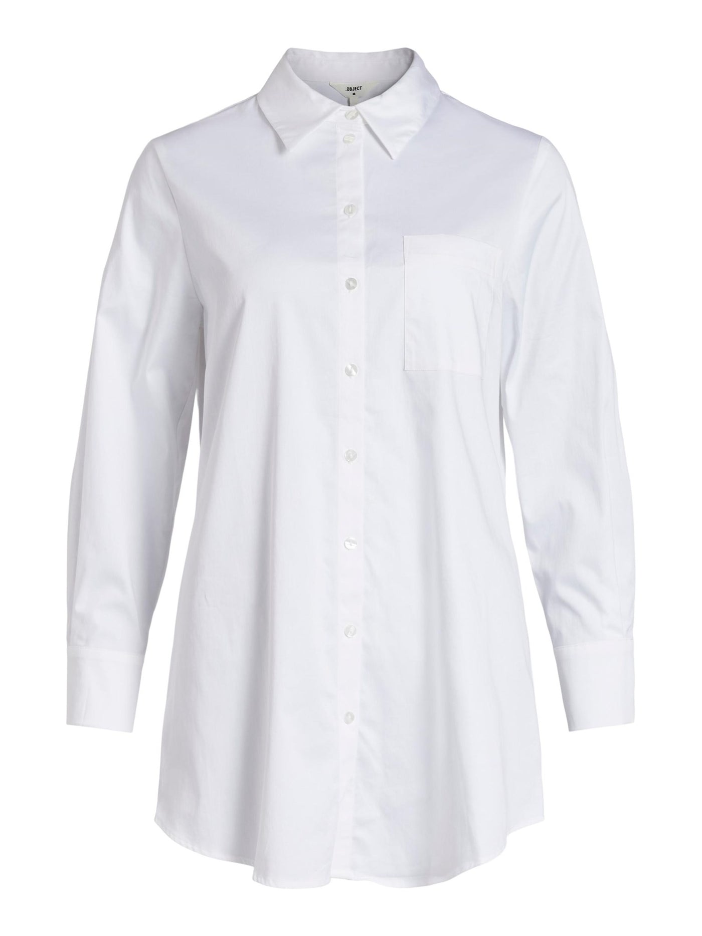 Roxa Long Shirt - White - Object - White 3