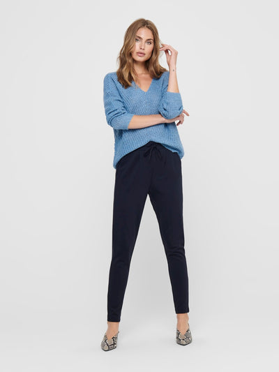 Poptrash Trousers - Navy - ONLY - Blue 5