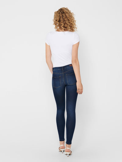 Performance Jeans - Blue denim (mid-waist) - Jacqueline de Yong - Blue 4