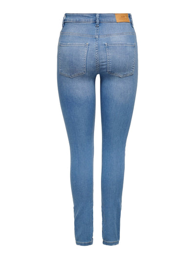 Performance Jeans - Light Blue (Mid-waist) - Jacqueline de Yong - Blue 3