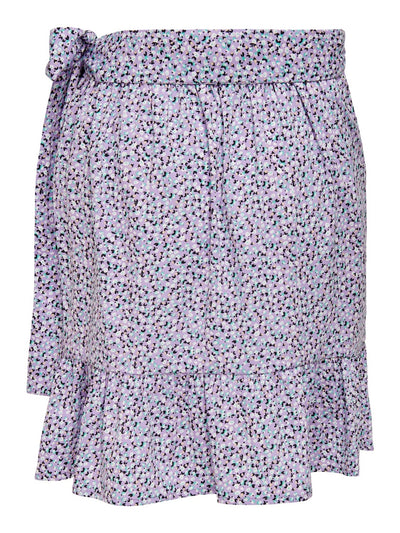 Olivia Wrap Skirt - Chinese Violet - ONLY - Purple 6
