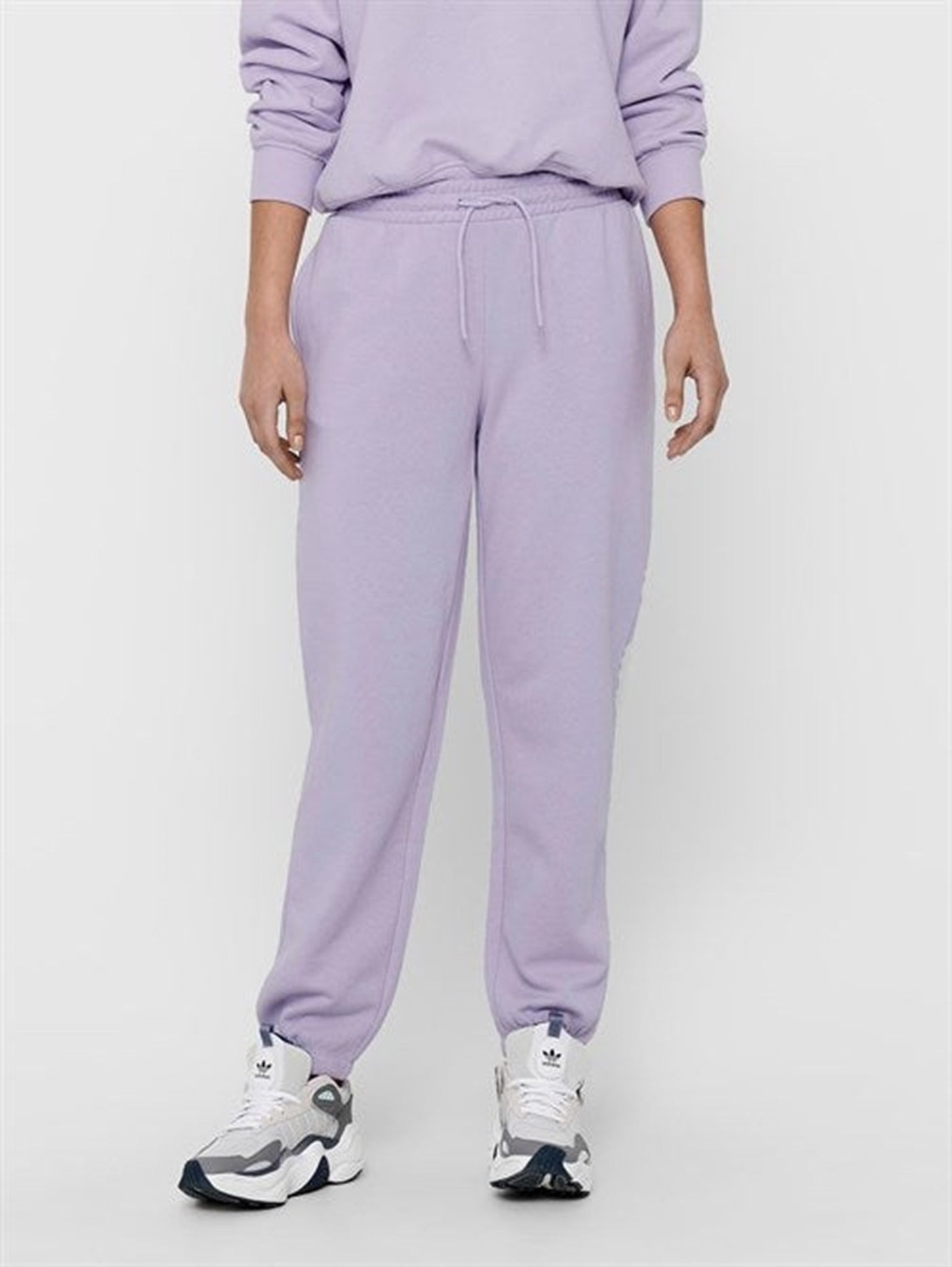 Comfy sweatpants - Pastel purple - ONLY - Purple