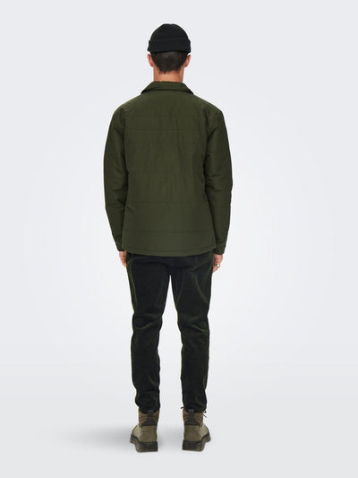 Linus Cropped Cord - Rosin - Only & Sons - Green 4