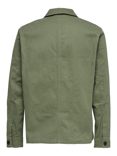 Jax Casual Jacket - Green - Only & Sons - Green 2