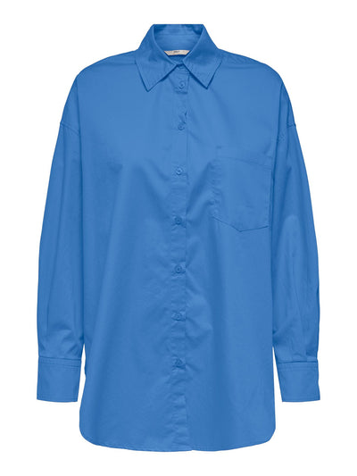 Corina Loose Shirt - Navy blue - ONLY - Blue 3