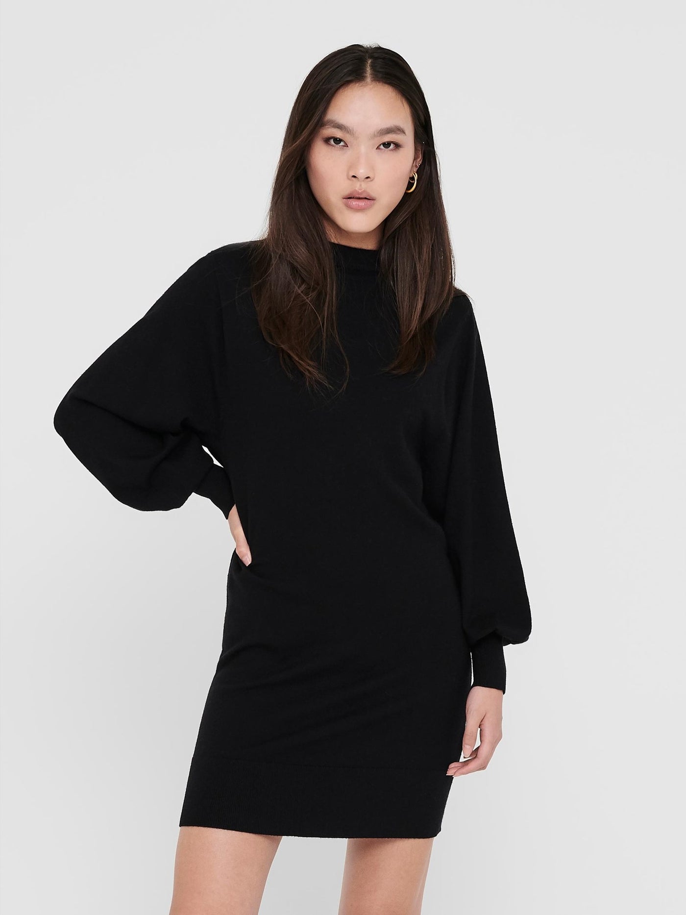 Labelle Knit Dress - Black - ONLY - Black 2