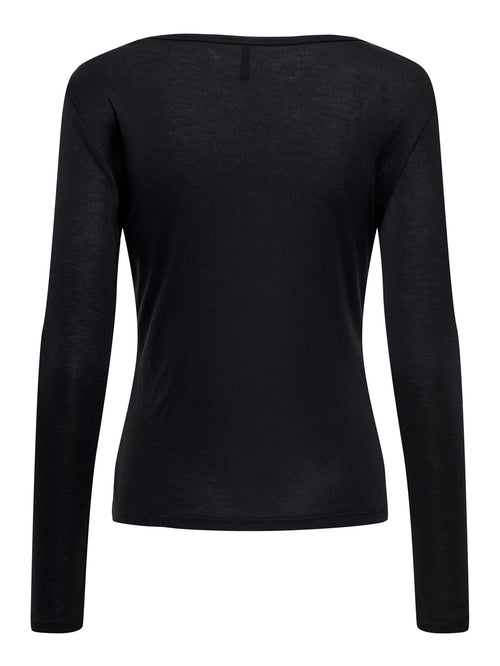 Liv Longsleeve T-Shirt - Black - ONLY - Black