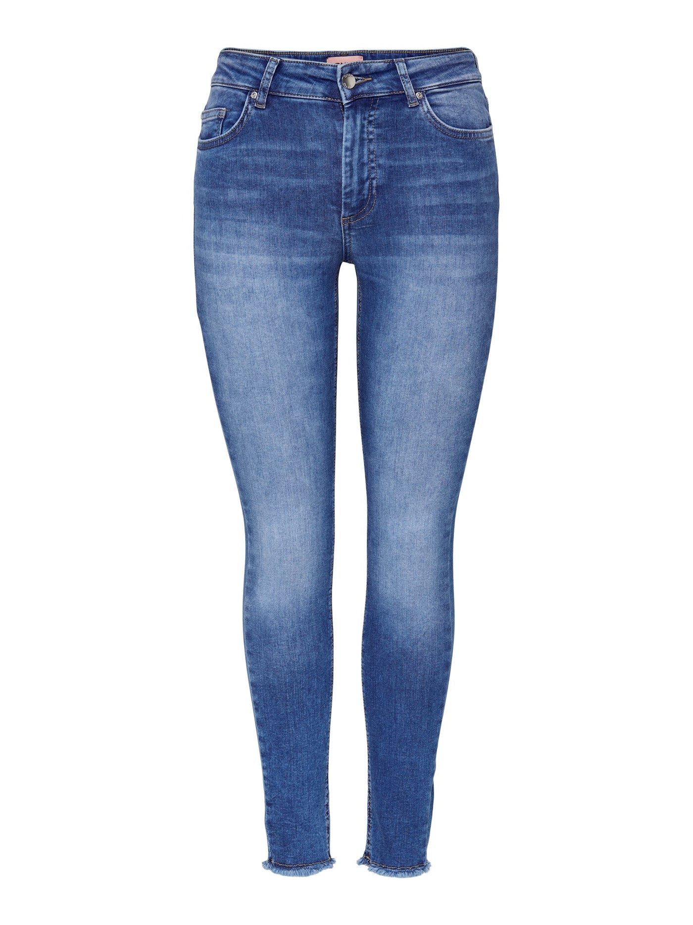 Blush Midsk Jeans - Medium Blue - ONLY - Blue 3