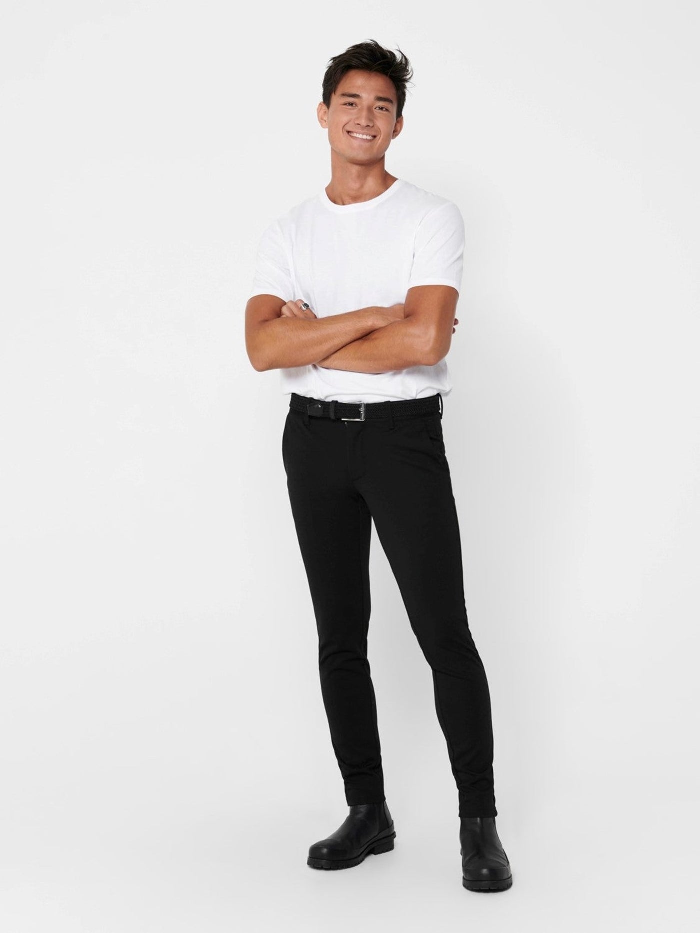 Mark Trousers - Black (stretch trousers) - Only & Sons - Black 5