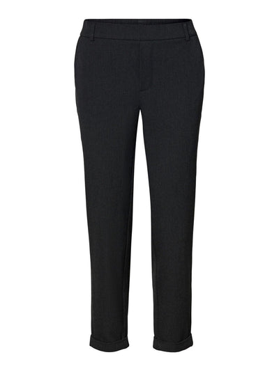 Maya Trousers (wide model) - Dark Grey - Vero Moda - Grey 5