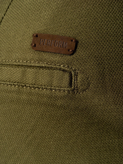 Performance Structure Trousers - Olive - TeeShoppen - Green 6