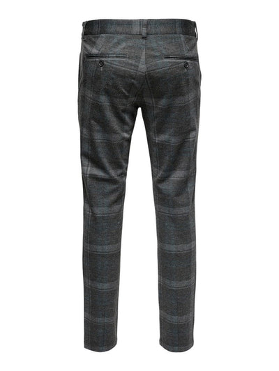 Mark Trousers checked - Dark Grey - Only & Sons - Grey 2