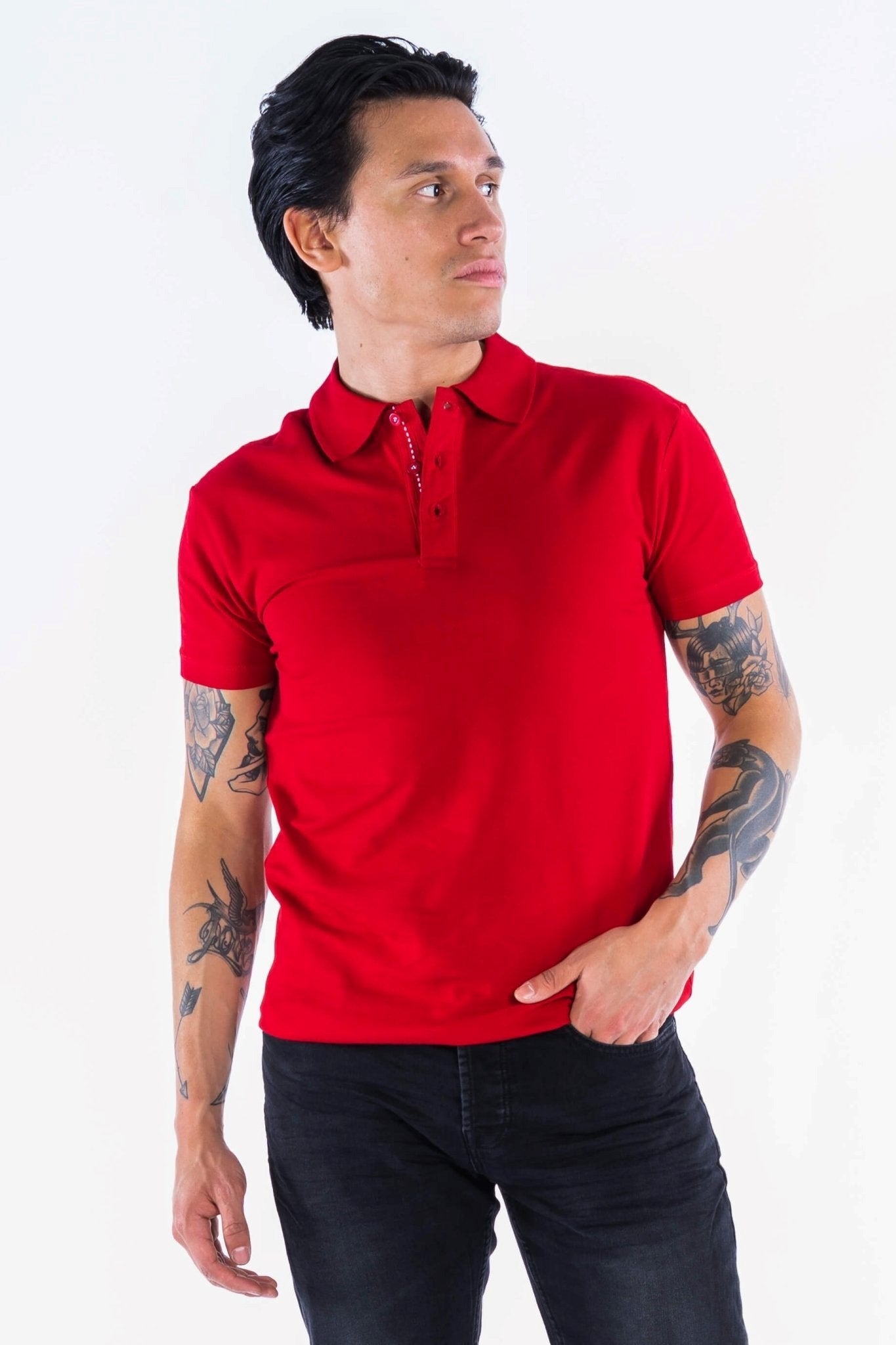Performance Polo - Red - TeeShoppen - Red 5