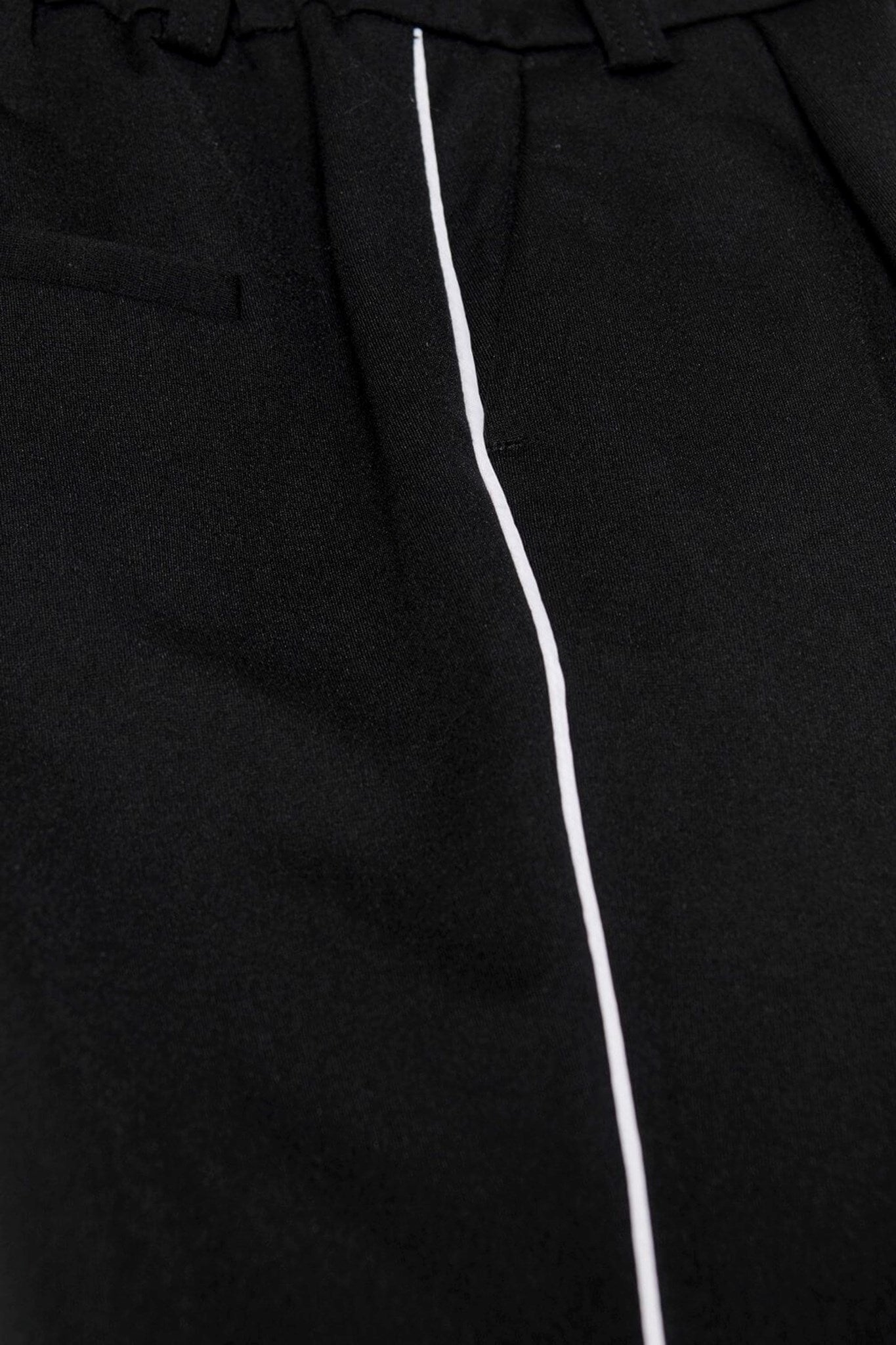 Poptrash trousers (kids) - Black with white stripe - Kids Only - Black 5