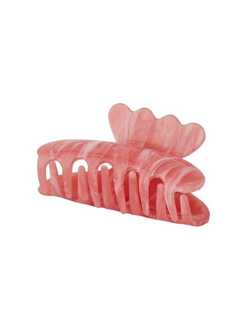 Nuvo Hair clip - Strawberry Pink - PIECES - Pink