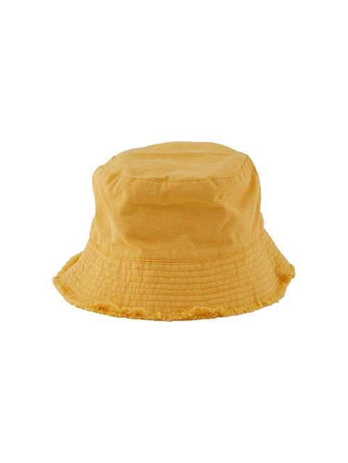 Jelina Bucket hat - Pale Banana - PIECES - Yellow