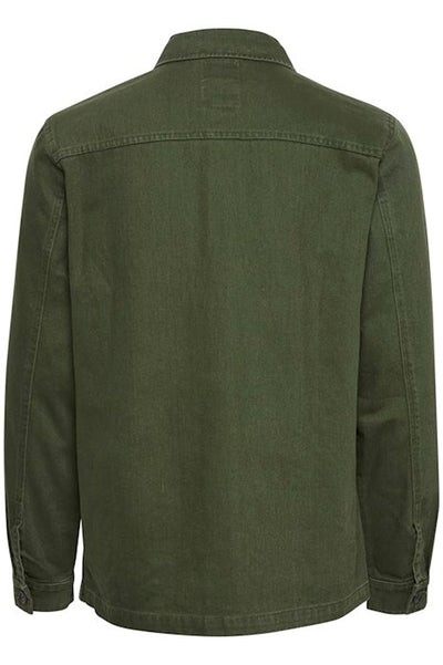 Wand Overshirt - Black Forest - Solid - Green 2