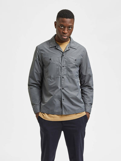 Relax Kaylo Shirt - Grey - Selected Homme - Grey