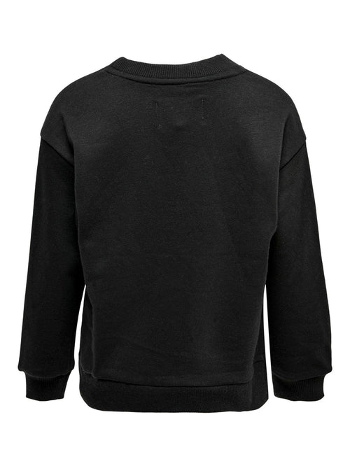 Every Life O-Neck Sweatshirt - Black - Kids Only - Black