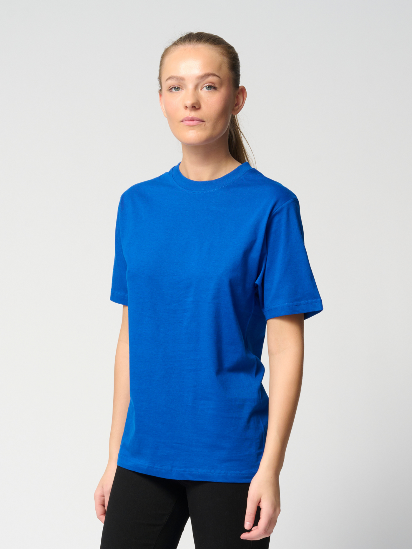 Oversized t-shirt - Blue - TeeShoppen - Blue 3
