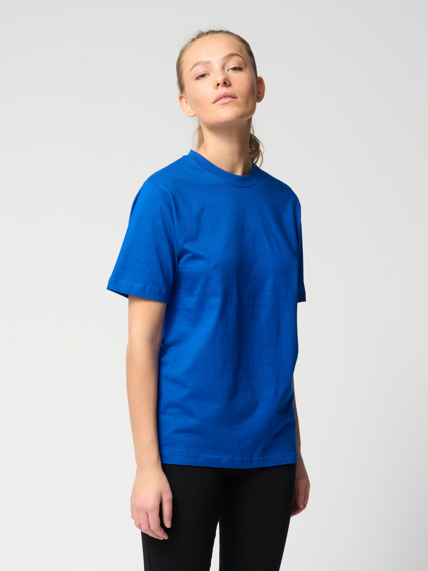 Oversized t-shirt - Blue - TeeShoppen - Blue 2