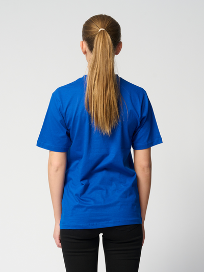 Oversized t-shirt - Blue - TeeShoppen - Blue 4