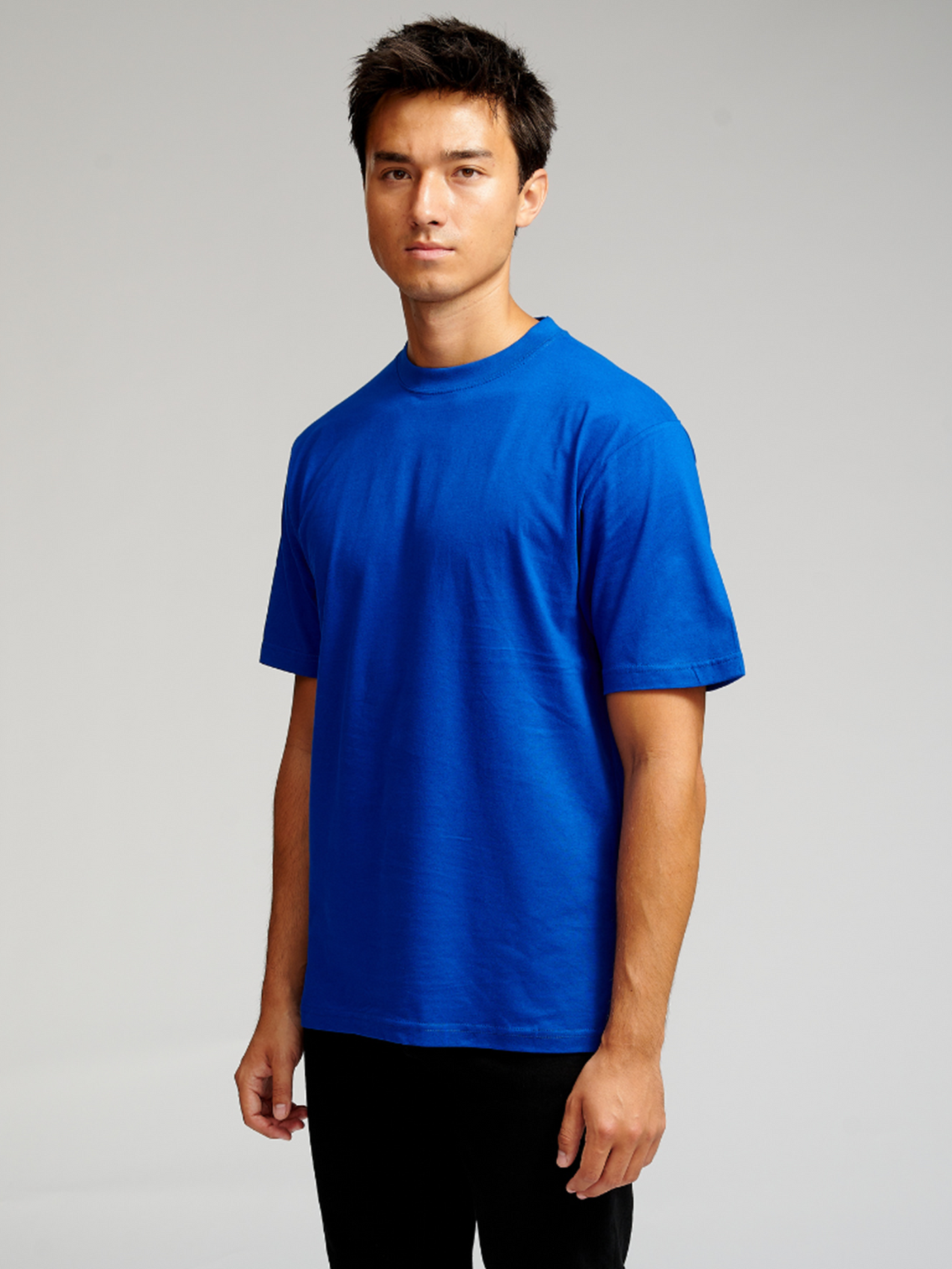 Oversized T-shirt - Blue - TeeShoppen - Blue 3