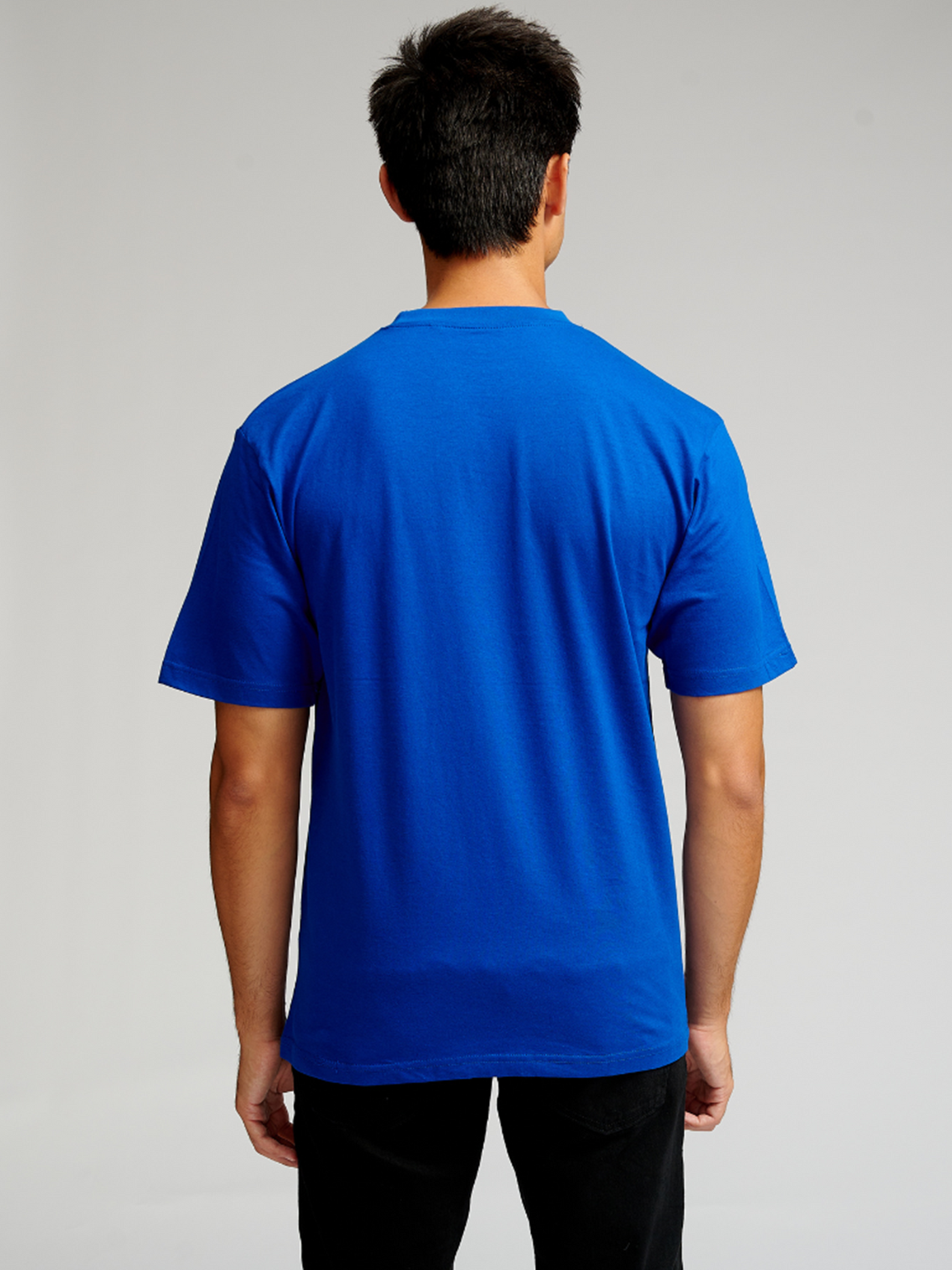 Oversized T-shirt - Blue - TeeShoppen - Blue 4