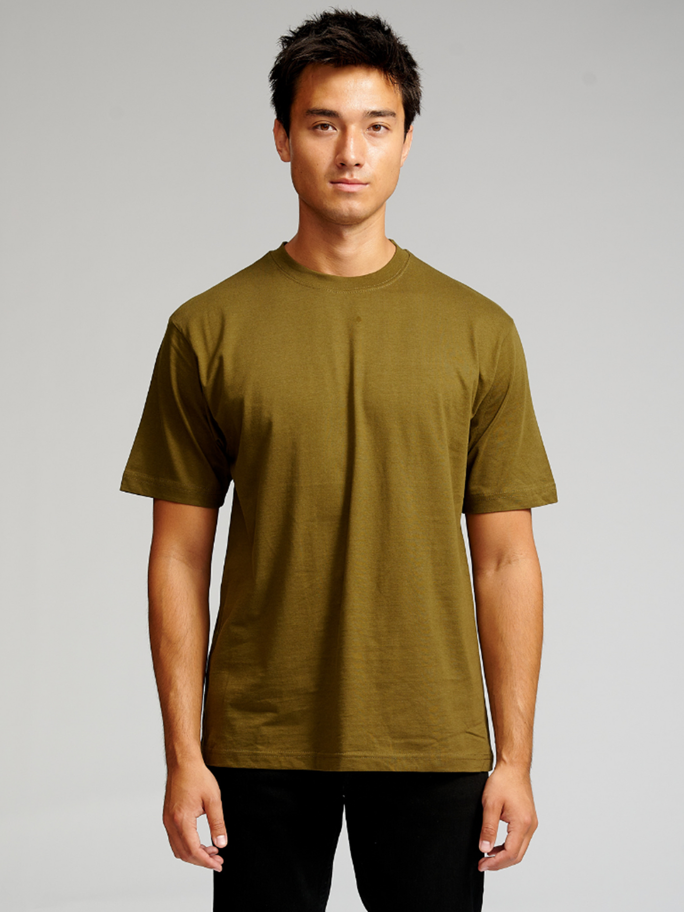 Oversized T-shirt - Army - TeeShoppen - Green