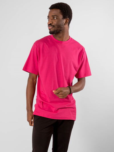 Oversized T-shirt - Pink - TeeShoppen - Pink