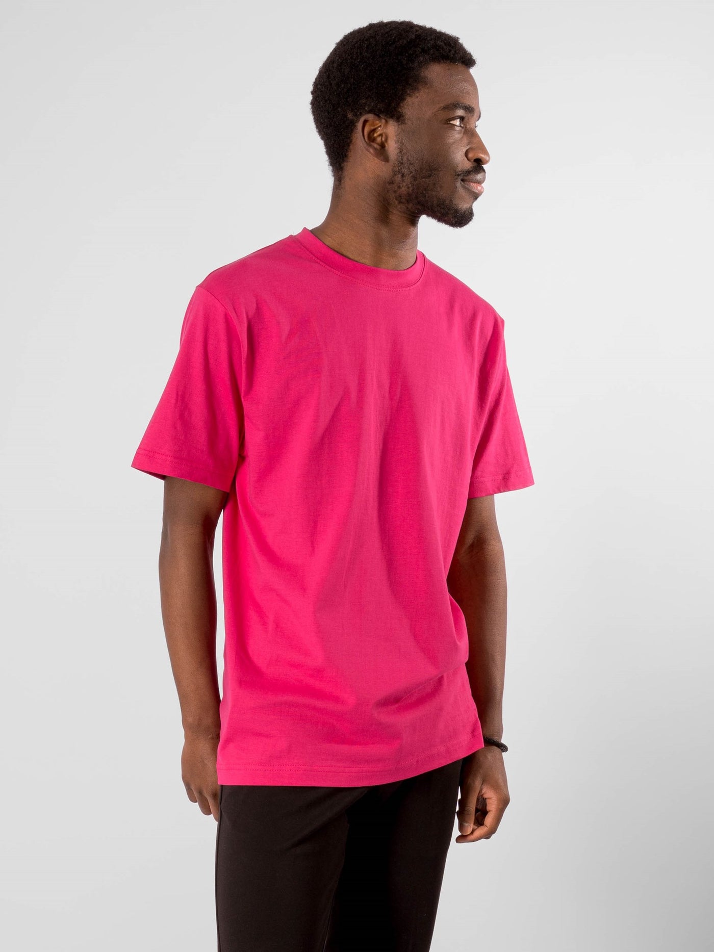 Oversized T-shirt - Pink - TeeShoppen - Pink 3