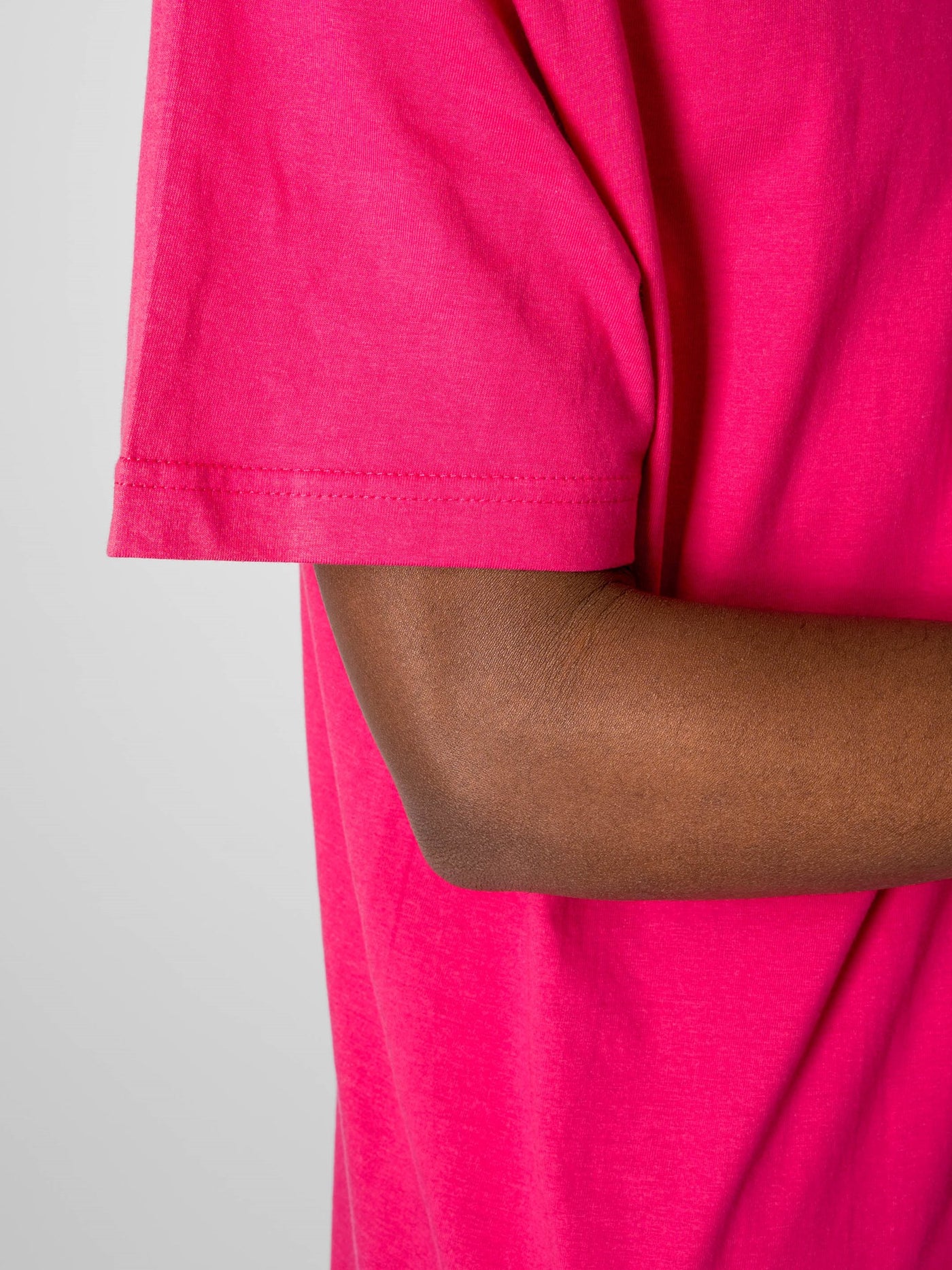 Oversized T-shirt - Pink - TeeShoppen - Pink 5