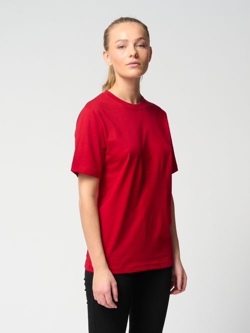 Oversized t-shirt - Red - TeeShoppen - Red