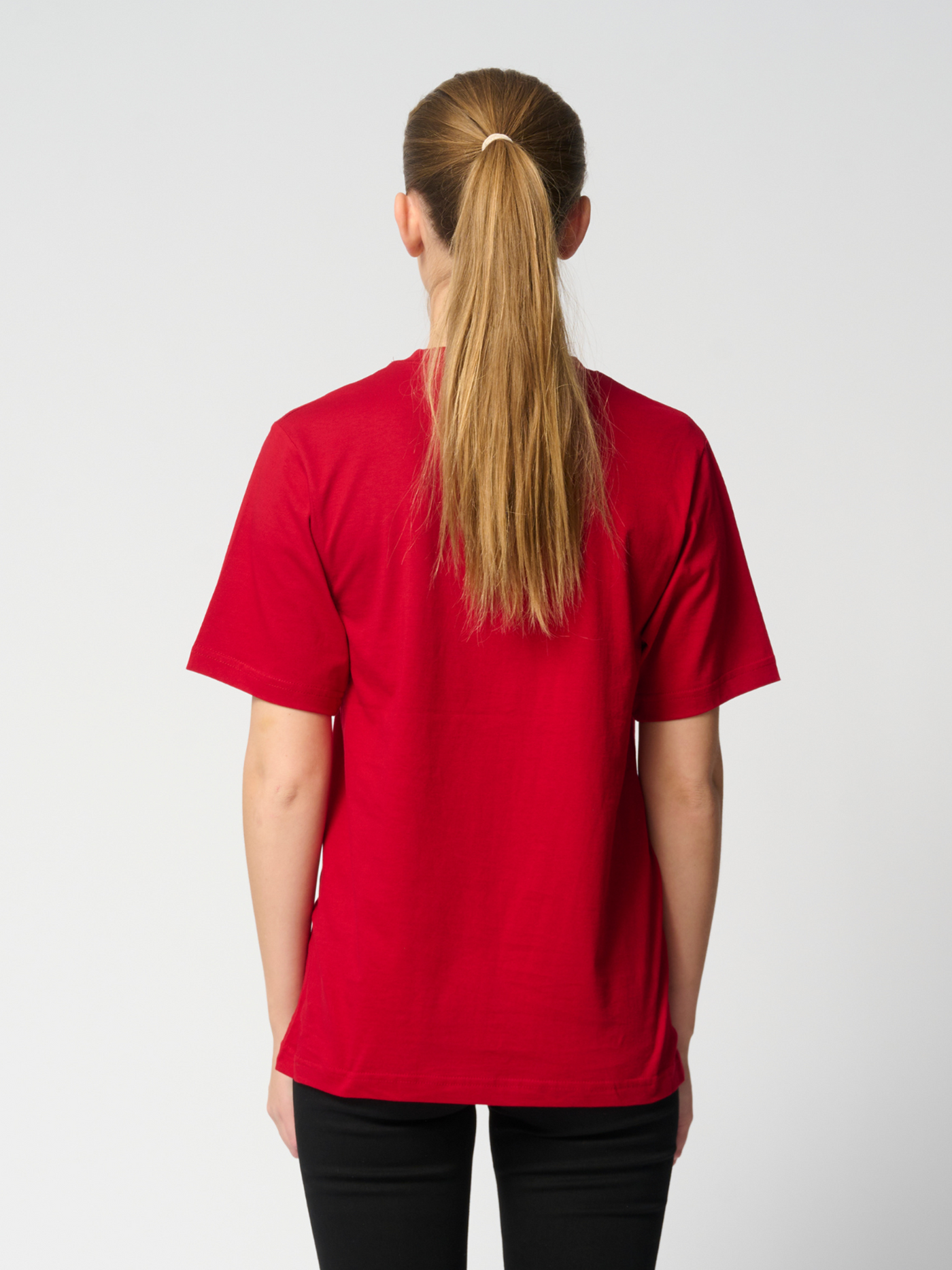 Oversized t-shirt - Red - TeeShoppen - Red 4