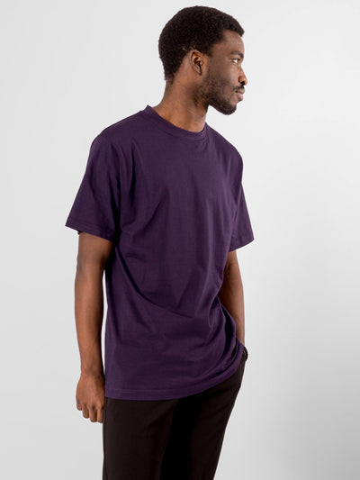 Oversized T-shirt - Purple - TeeShoppen - Purple 3