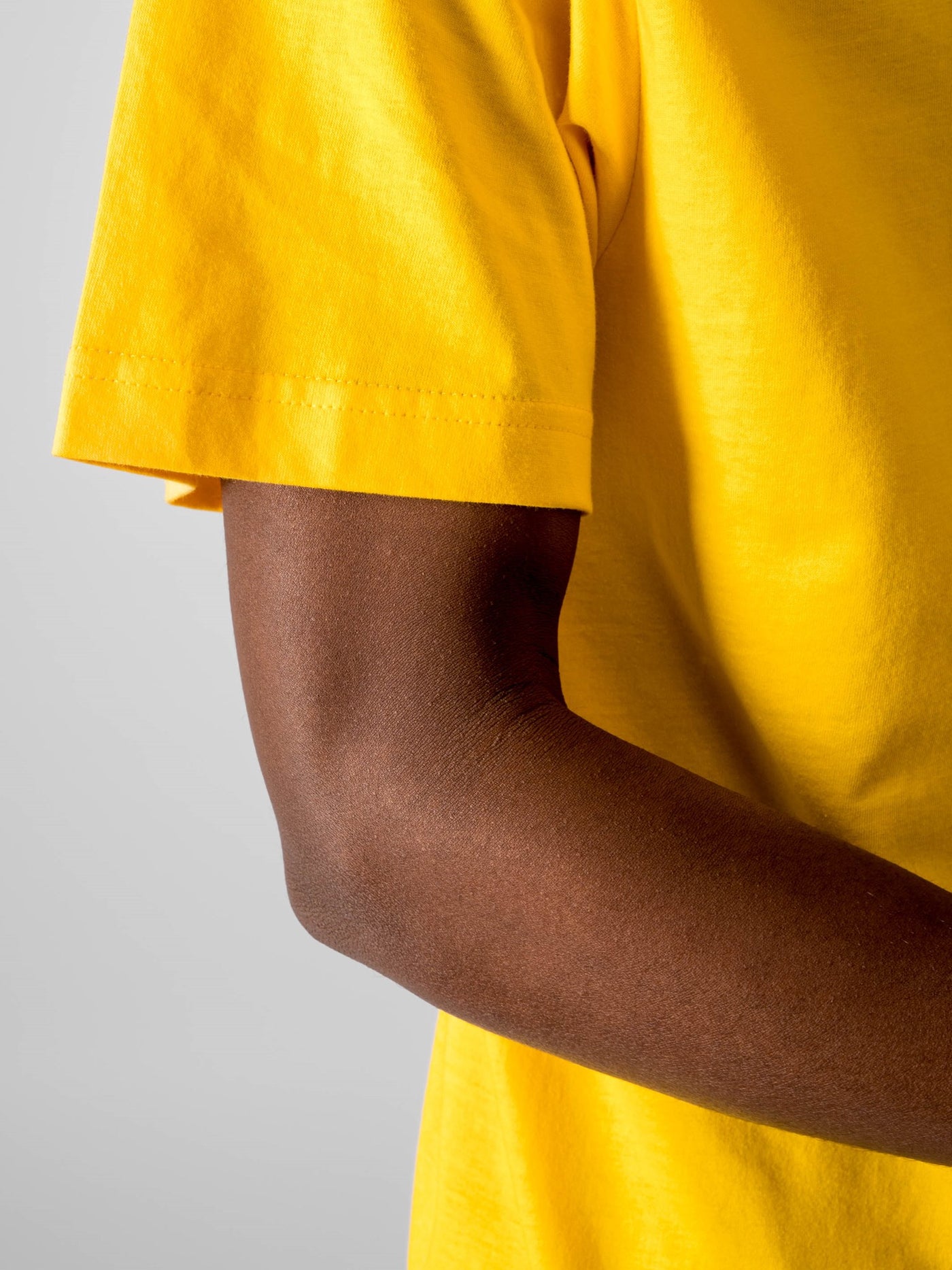 Oversized T-shirt - Yellow - TeeShoppen - Yellow 4