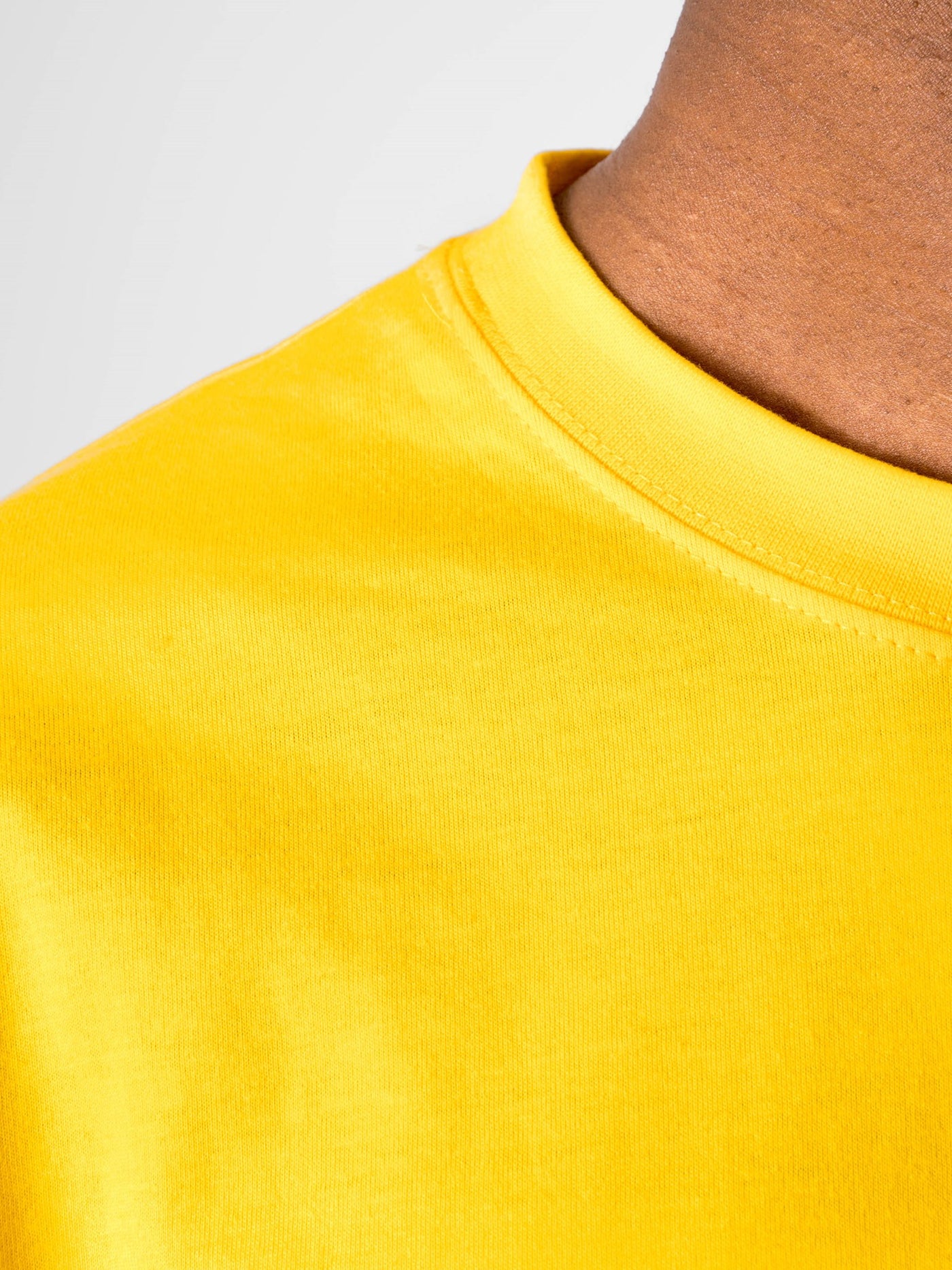 Oversized T-shirt - Yellow - TeeShoppen - Yellow 5