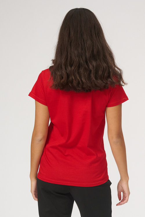 Basic T-shirt - Red - TeeShoppen - Red
