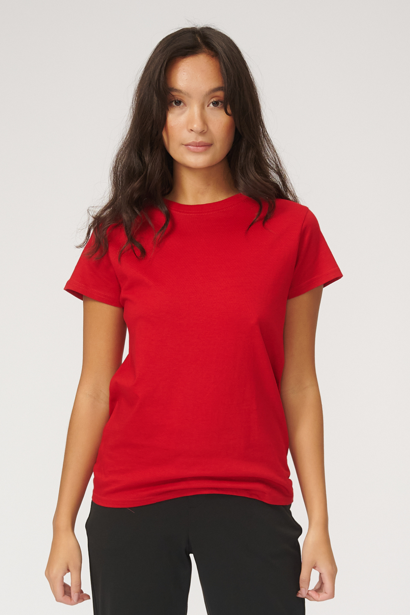 Basic T-shirt - Red - TeeShoppen - Red