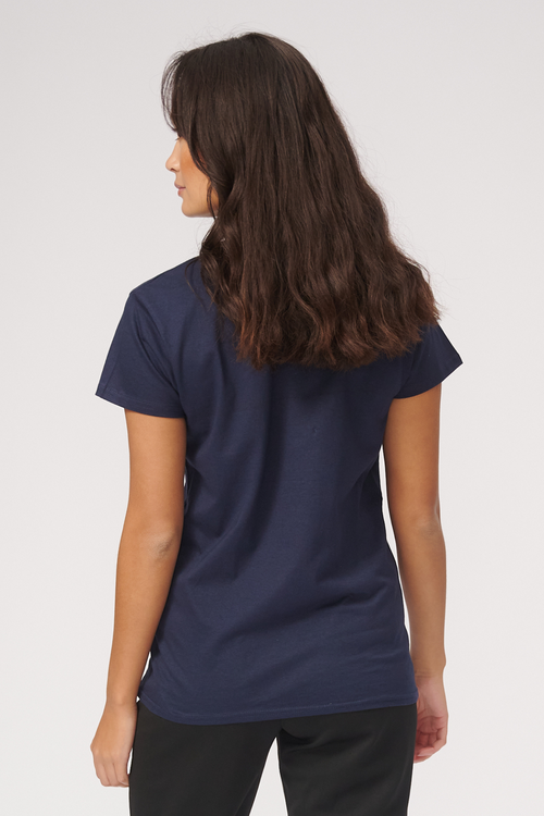 Basic T-shirt - Navy - TeeShoppen - Blue