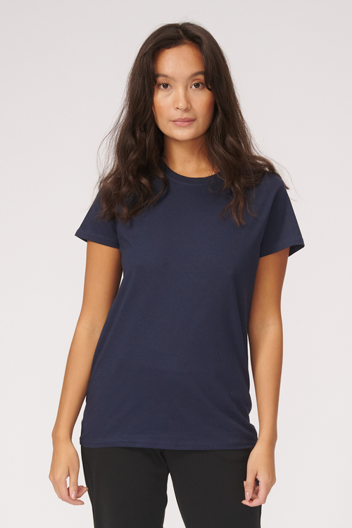 Basic T-shirt - Navy - TeeShoppen - Blue