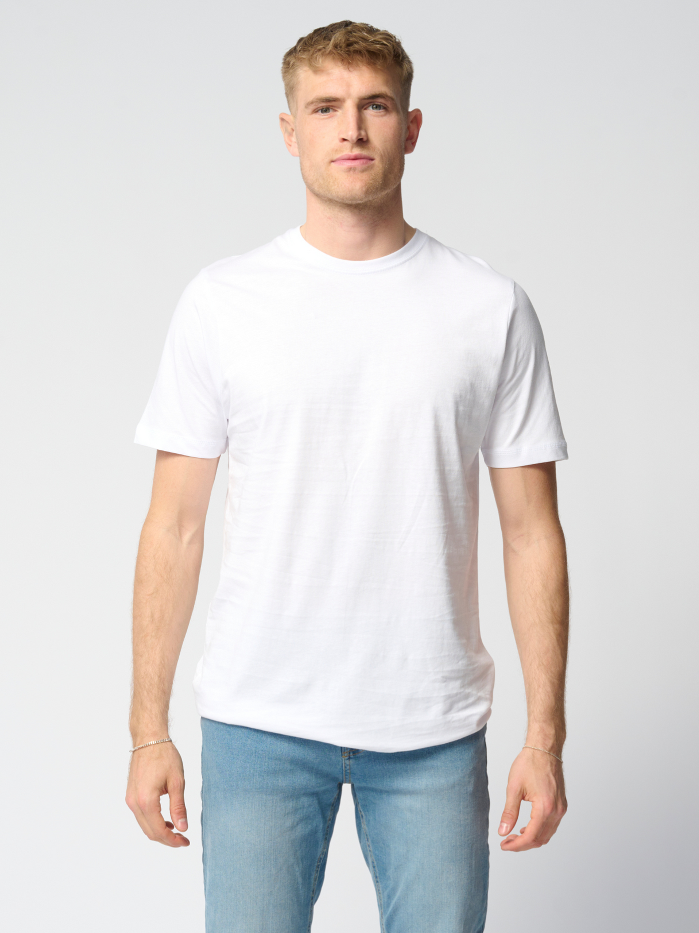 Organic Basic T-shirt - White - TeeShoppen - White