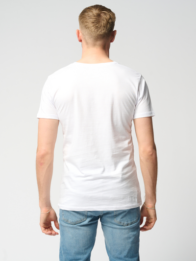 Muscle T-shirt - White - TeeShoppen - White 2